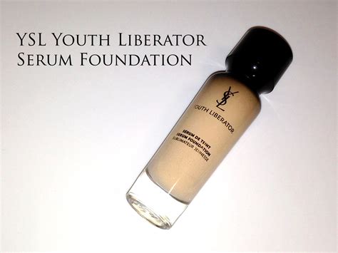 ysl forever youth liberator foundation ingredients|ysl serum foundation.